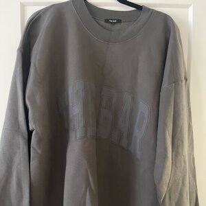 The Bar Charcoal Crewneck Sweater